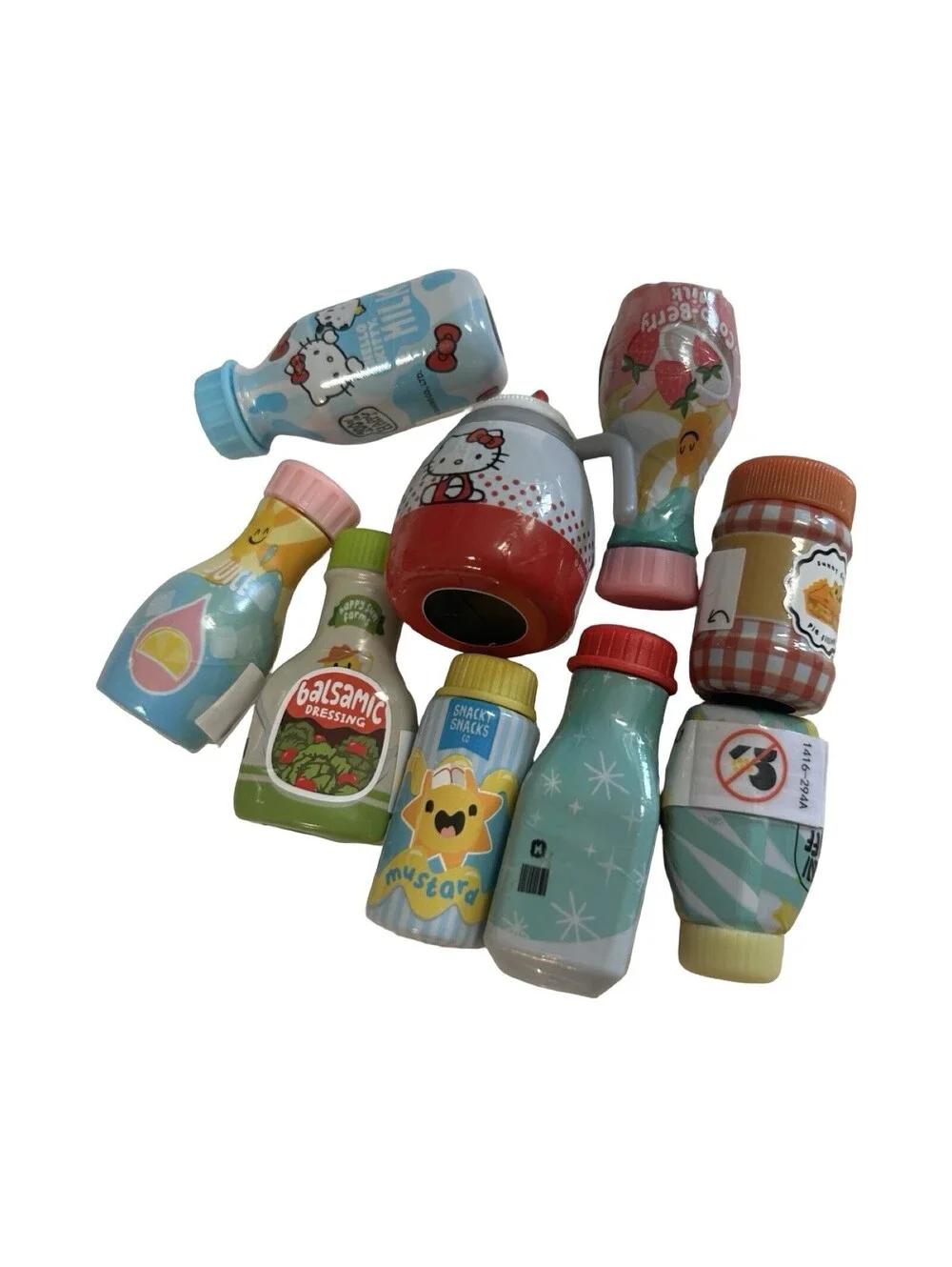 1:12 Scale Dollhouse Miniatures Accessories Sauce Bottles Lot Kitchen Food Shop